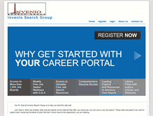 Tablet Screenshot of inveniosearchgroup.digitalcareerpath.com